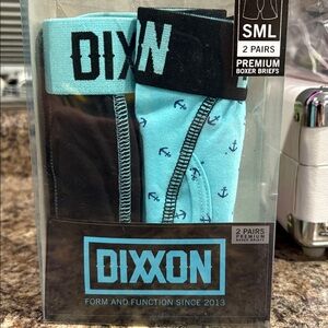 DIXXON Blue & Black Boxer Briefs